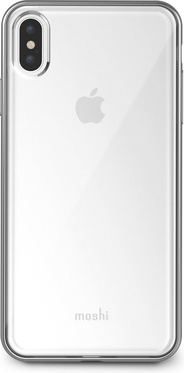 Moshi Vitros mobiele telefoon behuizingen Kader Zilver, Transparant