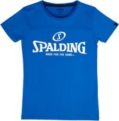 Spalding Essential Logo T-Shirt Dames - Royal | Maat: M