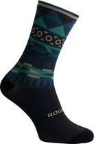Rogelli Aztec Fietssokken - Heren - Blauw, Zand - Maat 42-47