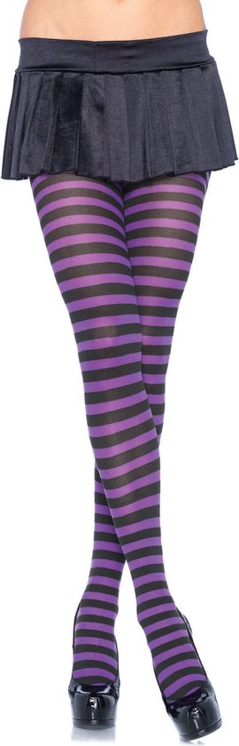 Leg Avenue - Panty - One - Nylon Stripe