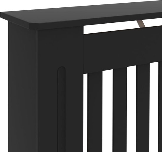 vidaXL Radiatorombouw 112x19x81.5 cm MDF wit