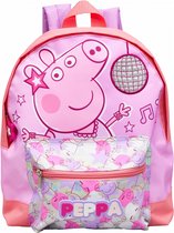 Pepa Pig meisje schoolrugzak roze 30x24x12