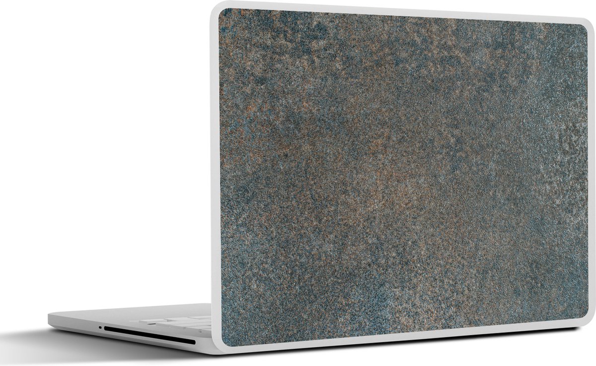 Laptop sticker - 13.3 inch - Steen - Beton print - grijs - Vintage - 31x22,5cm - Laptopstickers - Laptop skin - Cover