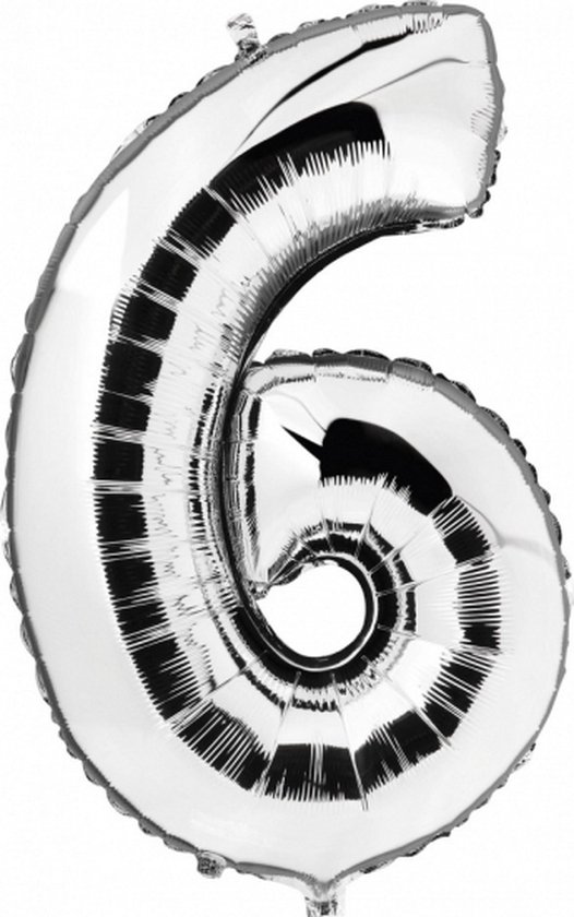 Ballons argentés 65 ans 88 cm âge / qualité - Objets d'âge Décoration 65e anniversaire - Ballons à l'hélium