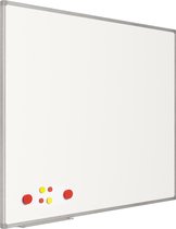 Tableau blanc visuel Smit 120 x 90 cm - magnétique - inscriptible