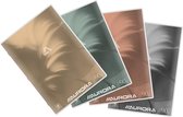 Aurora - MAXI PACK - 20 x Schrit (Geniet): Formaat A4 - Gelijnd (8mm) - 72 Bladzijden - Extra wit 90gr PEFC schrijfpapier