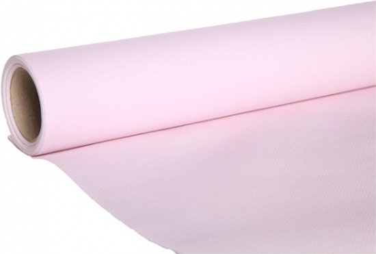 Luxe lichtroze kleur tafelloper | bol.com