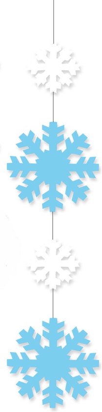 Décoration à suspendre flocon de neige