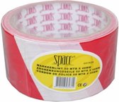 Benson Markeerlint - rood / wit - 50 meter - afzetlint