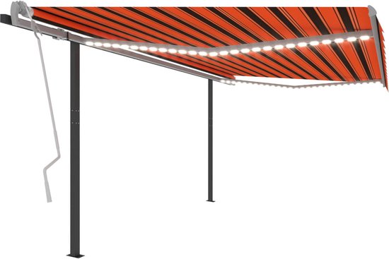 Oppositie transfusie amplitude vidaXL Luifel automatisch met LED en windsensor 4,5x3 m oranje bruin | bol.com Oppositie transfusie amplitude vidaXL Luifel automatisch met LED en windsensor 4,5x3 m oranje bruin | bol.com