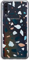 Case Company® - Hoesje geschikt voor Samsung Galaxy A50 hoesje - Terrazzo N°13 - Soft Cover Telefoonhoesje - Bescherming aan alle Kanten en Schermrand