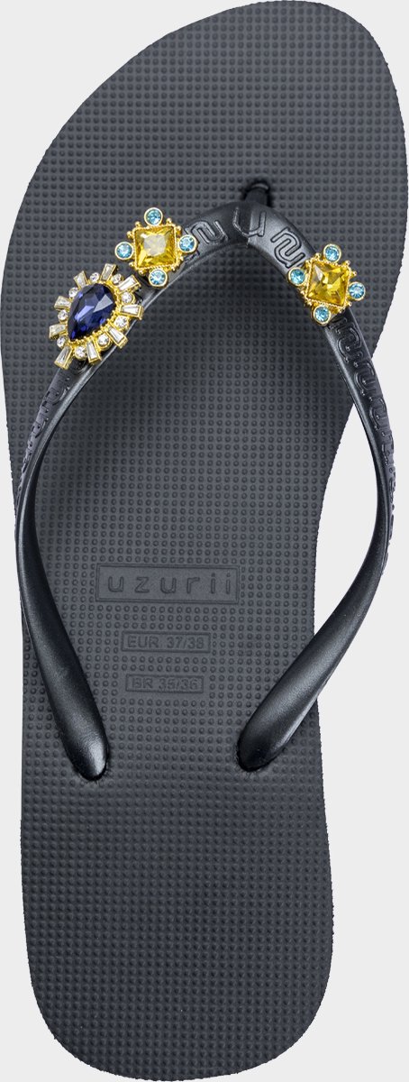 Uzurii dames slipper met hak 3 Switch Black Black maat 37 38 bol