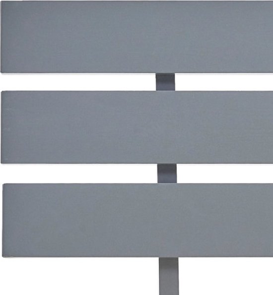 The Living Store Cadre de lit Bois de pin Massief - 213 x 145 x 66 cm - Convient pour matelas 140 x 200 cm