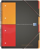 Oxford International Organiserbook notitieboek - A4+ - Geruit 5 mm - 160 pagina's