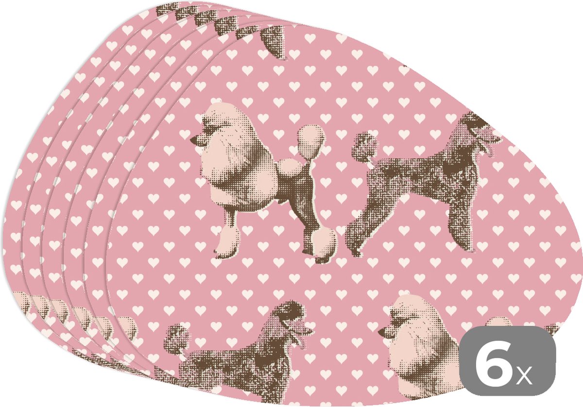 Set de table bio - Napperons de table bio - Sets de table - Roses