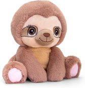 Pluche knuffel dieren luiaard 16 cm - Knuffelbeesten speelgoed