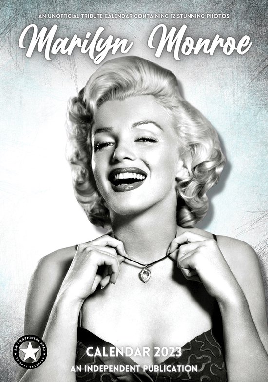 Marilyn Monroe Kalender 2023 A3  bol.com