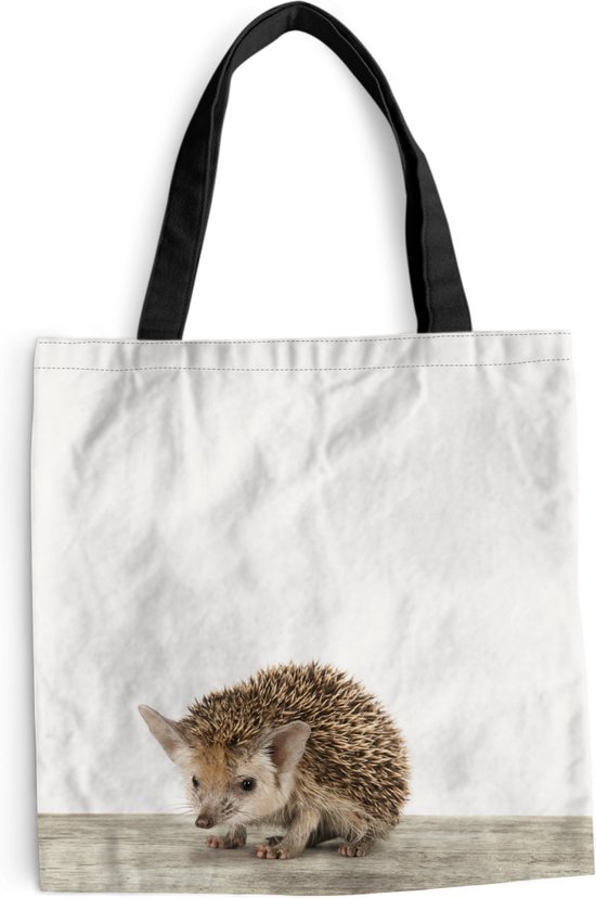 Sac bandoulière - Sac de plage - Shopper Chambre Chambre de bébé - Bébé Hérisson - Chambre enfant - Chambre garçon - Chambre fille - 40x40 cm - Sac coton