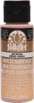 Multi-surface Acrylverf - 6303 Bronze - Folkart - 59 ml