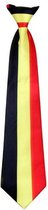 Stropdas/Kravat vlag Belgie supporter - Landen vlaggen feestartikelen