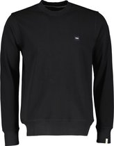 Hensen Sweater - Slim Fit - Zwart - XXL