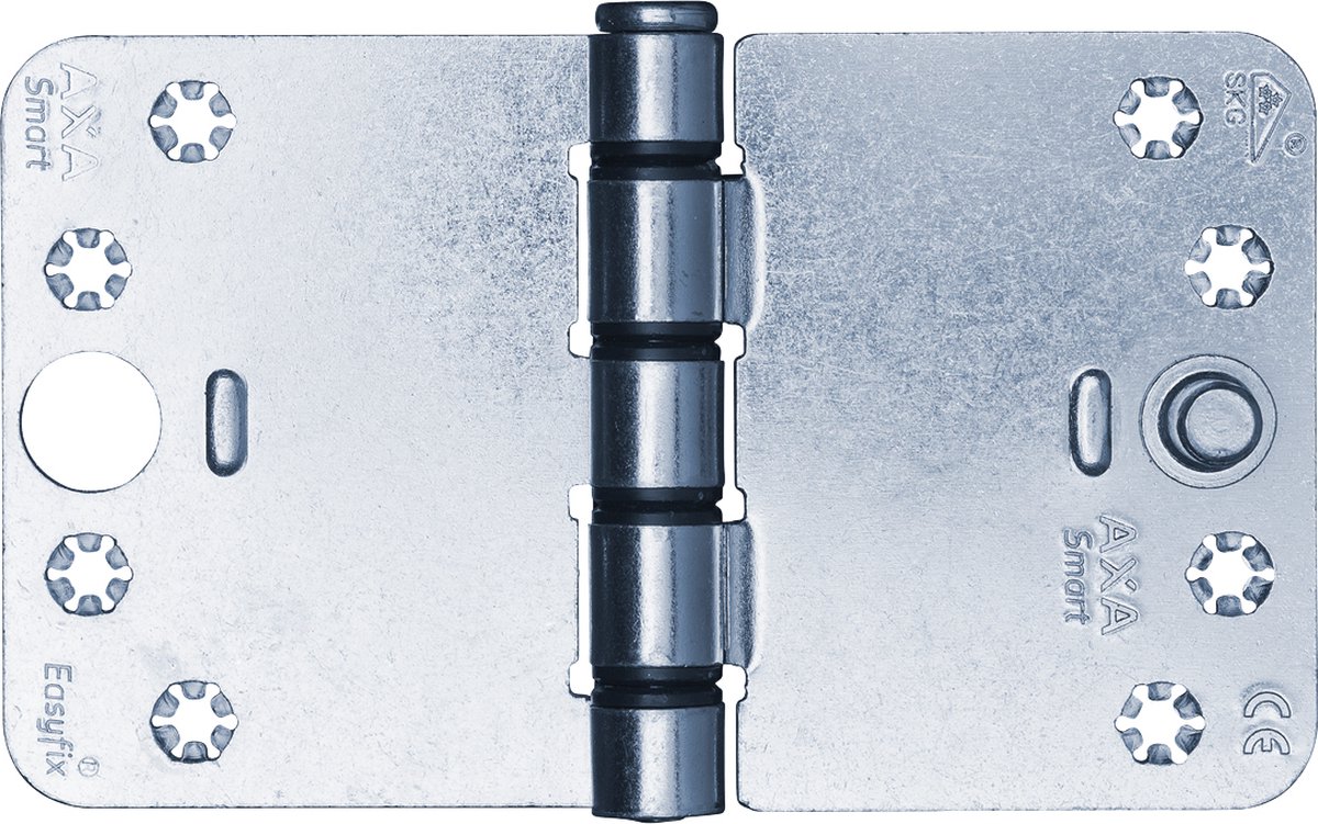 AXA Smart easyfix veiligheidsscharnier 1687 topcoat gegalvaniseerd 89 x 150 x 3mm SKG*** (Prijs per stuk)