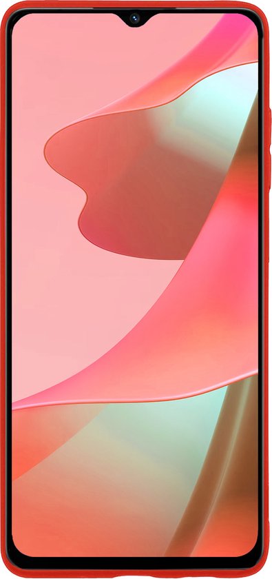 Coque OPPO A16 Coque Arrière Coque en Siliconen - Rouge - 2x
