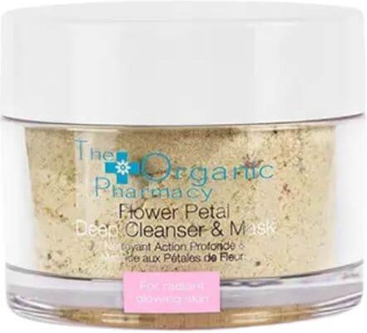 The Organic Pharmacy - Flower Petal Deep Cleanser & Exfoliating Mask - 60 gr