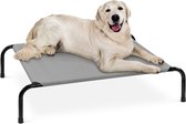 Navaris Honden ligbed met verkoelend effect - Hondenstretcher - Draagbaar bed op pootjes - Voor honden tot 25 kg