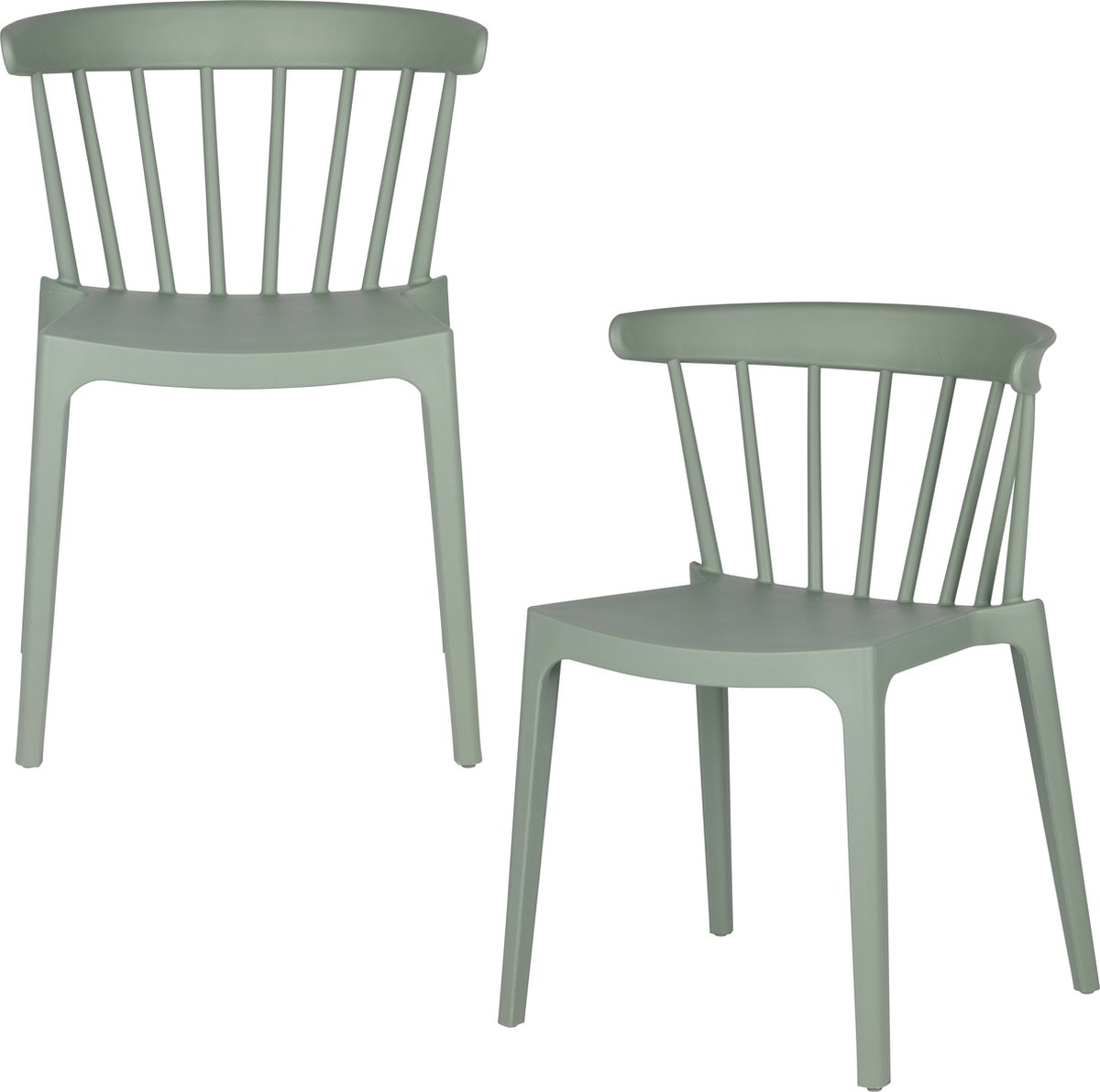 Chaises empilables Jade