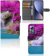 Wallet Bookcase Xiaomi 12 | 12X Telefoonhoesje Waterval