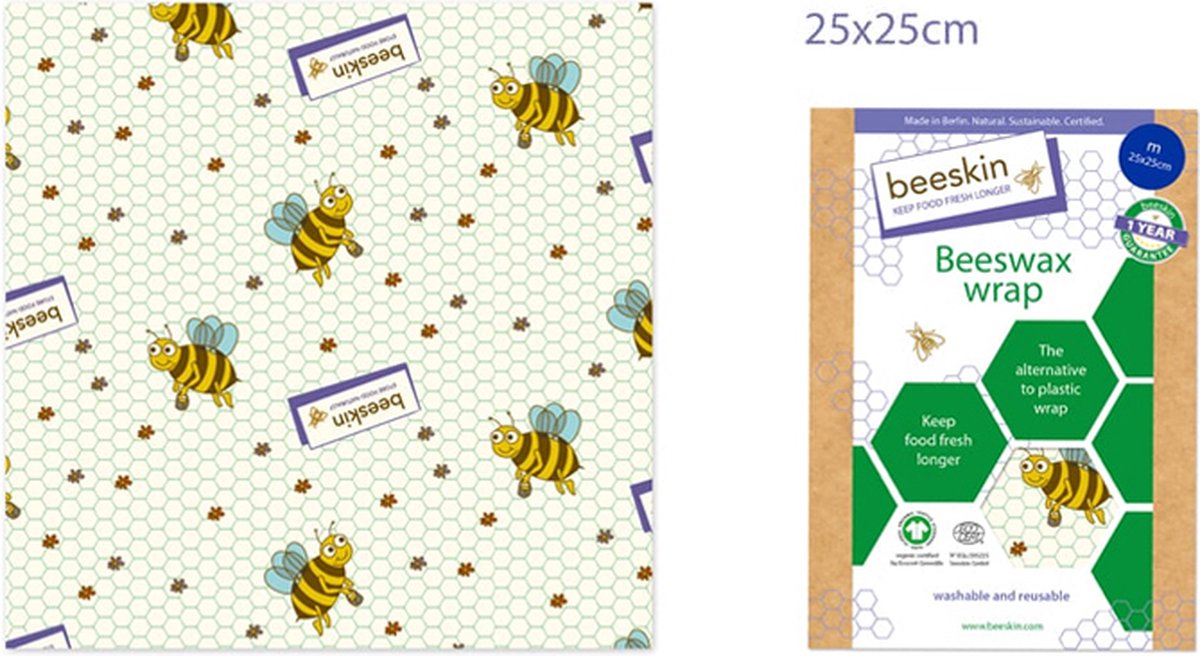 Bijenwasdoek Medium - 25x25 - Kids print