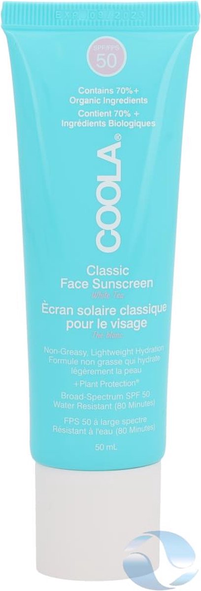 Coola Classic Sunscreen Face Moisturizer SPF50
