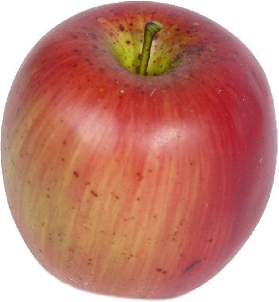 Bellatio Kunstfruit appel - decoratievrucht - 8 cm - decofruit - sier - fruitschaal