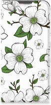 Hoesje Geschikt voor Samsung Galaxy A13 (4G) Book Case Dogwood Flowers