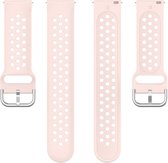 Siliconen bandje - geschikt voor Fitbit Versa / Versa 2 - roze