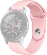 Siliconen bandje - geschikt voor Garmin Venu / Venu 2 Plus / Venu SQ / SQ 2 / Vivomove / 3 / Style / Vivoactive 3 / Vivoactive 5 / Forerunner 55 / 165 / 245 / 645 - roze