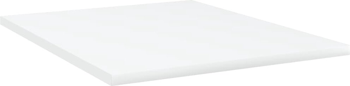 VidaLife Wandschappen 8 st 40x50x1,5 cm spaanplaat wit