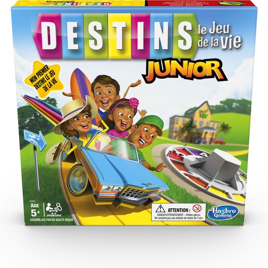Thumbnail van een extra afbeelding van het spel Levensweg junior - Bordspel (Franstalig)