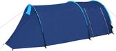 vidaXL - Tent - 4-persoons - marineblauw - en - lichtblauw
