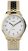 Timex Easy Reader TW2U40100 Horloge - Staal - Goudkleurig - Ø 33 mm