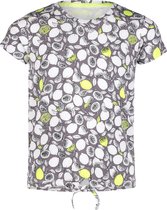 4PRESIDENT T-shirt meisjes - Lemon AOP - Maat 140 - Meiden shirt