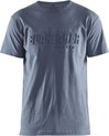 Blaklader T-shirt 3D 3531-1042 - Gevoelloos Blauw/Limited Edition - XL