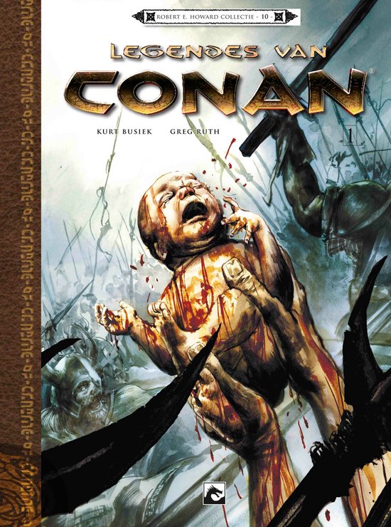 Cover van het boek 'Conan Legendes Van / Hc01. Geboren Op Het Slagveld 1'