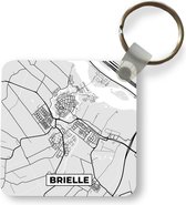Sleutelhanger - Uitdeelcadeautjes - Brielle - Plattegrond - Kaart - Stadskaart - Plastic