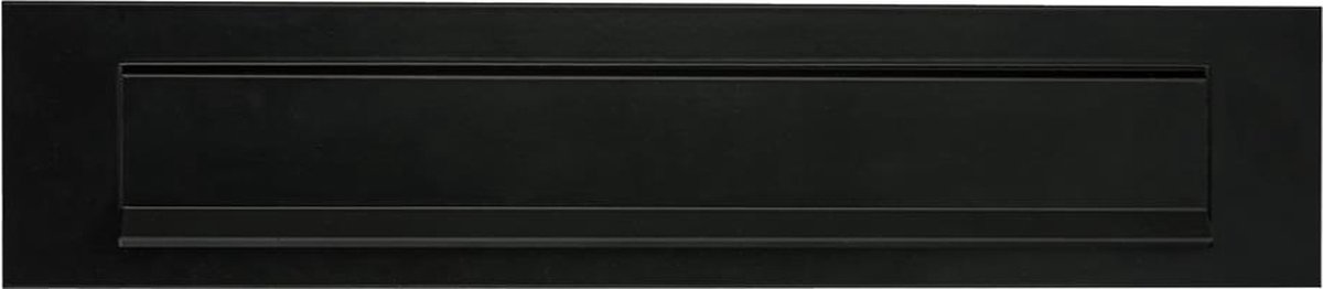 AMI briefplaat met veer type DL, 340x73 zwart