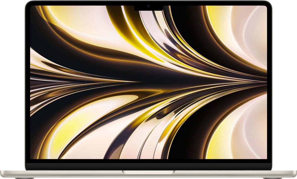 Apple MacBook Air (2022) Apple M2 (8 core CPU/10 core GPU) 8GB/512GB Goud