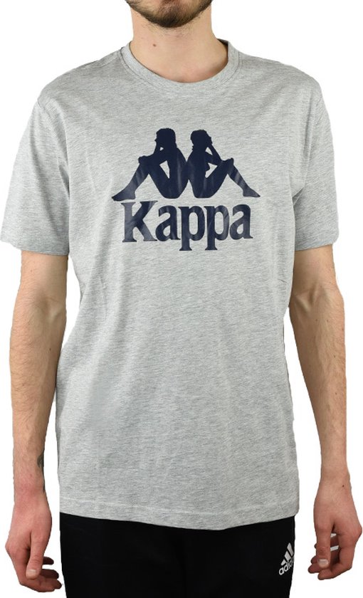 Kappa Caspar T-Shirt 303910-15-4101M, Mannen, Grijs, T-shirt, maat: L