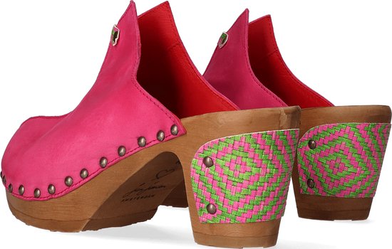Jan Jansen Woodpecker Dames Clogs Africa | Roze | Nubuck | Maat 39 ...