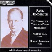 Nobuko Imai & Roland Pöntinen - Hindemith: Sonata For Viola And Piano, Op. 11 (CD)